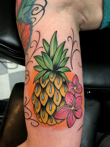 Explore tattoo ideas palm trees, creative tattoo ideas in Concord, available at In The Skin Tattoo NC.