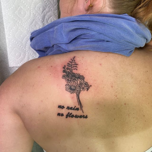 Explore small funny tattoo ideas, creative tattoo ideas in Falls City, available at Studio 1816 Tattoos