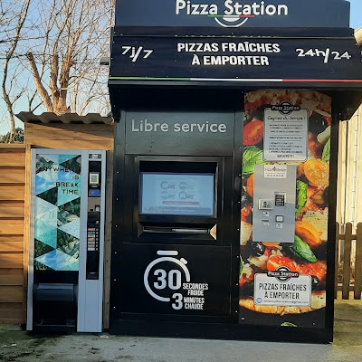 Pizza Station Distributeur de pizza à Saint-Valery-en-Caux