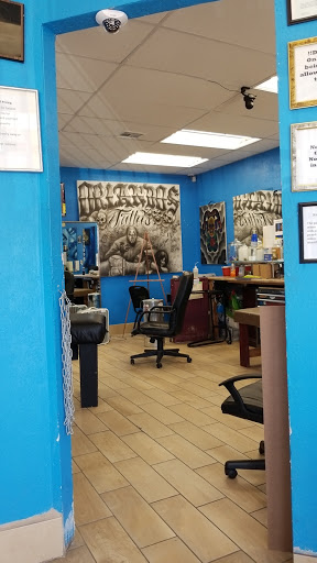 Explore ghost cat tattoo ideas, creative tattoo ideas in Houston, available at Orlandos Tattoo Studio