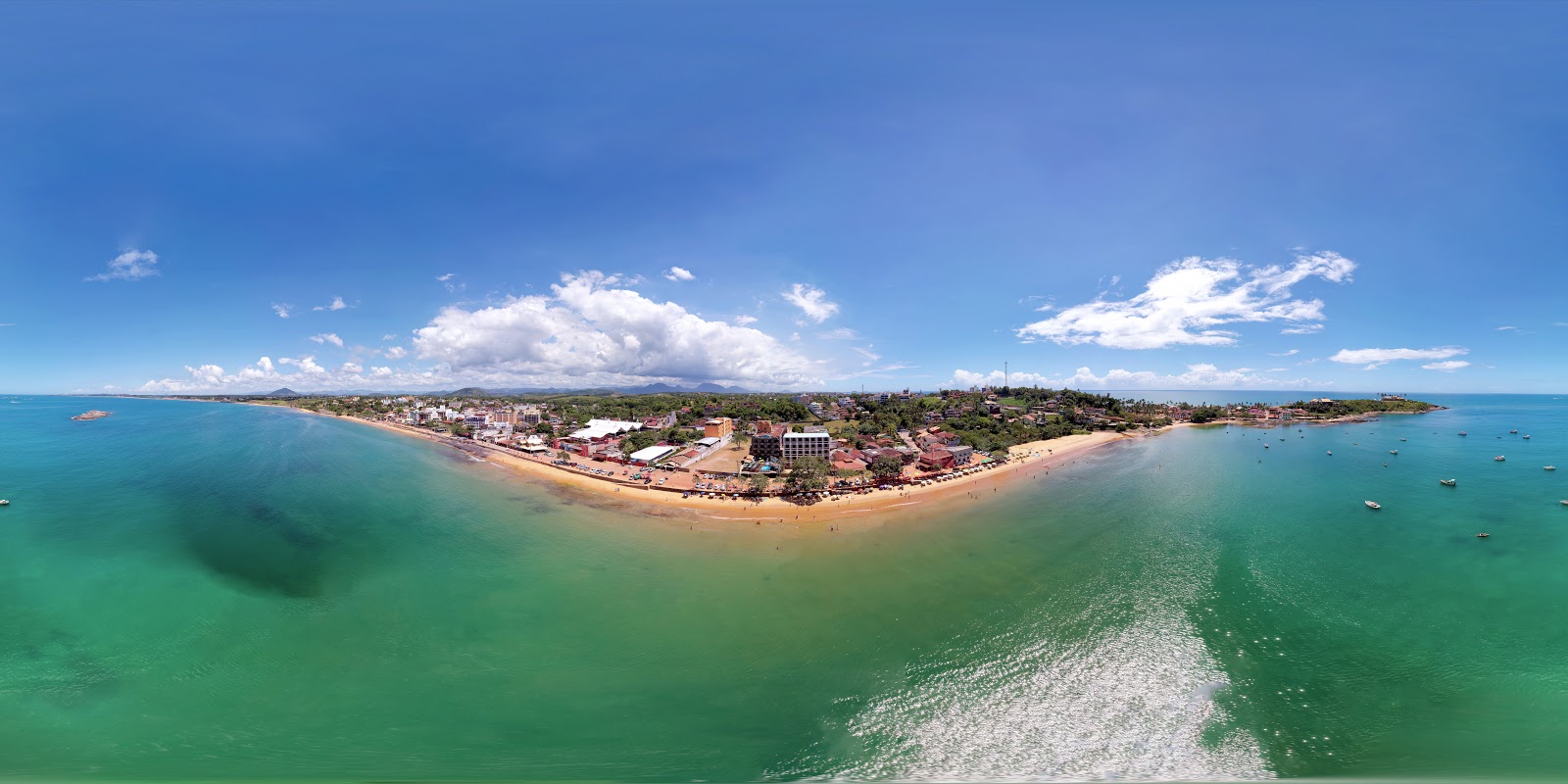 Foto van Meaipe Beach met turquoise water oppervlakte