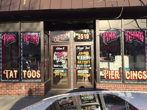 Tattoo Shop «Pink Rhino Tattoo», reviews and photos, 3519 N Halsted St, Chicago, IL 60657, USA