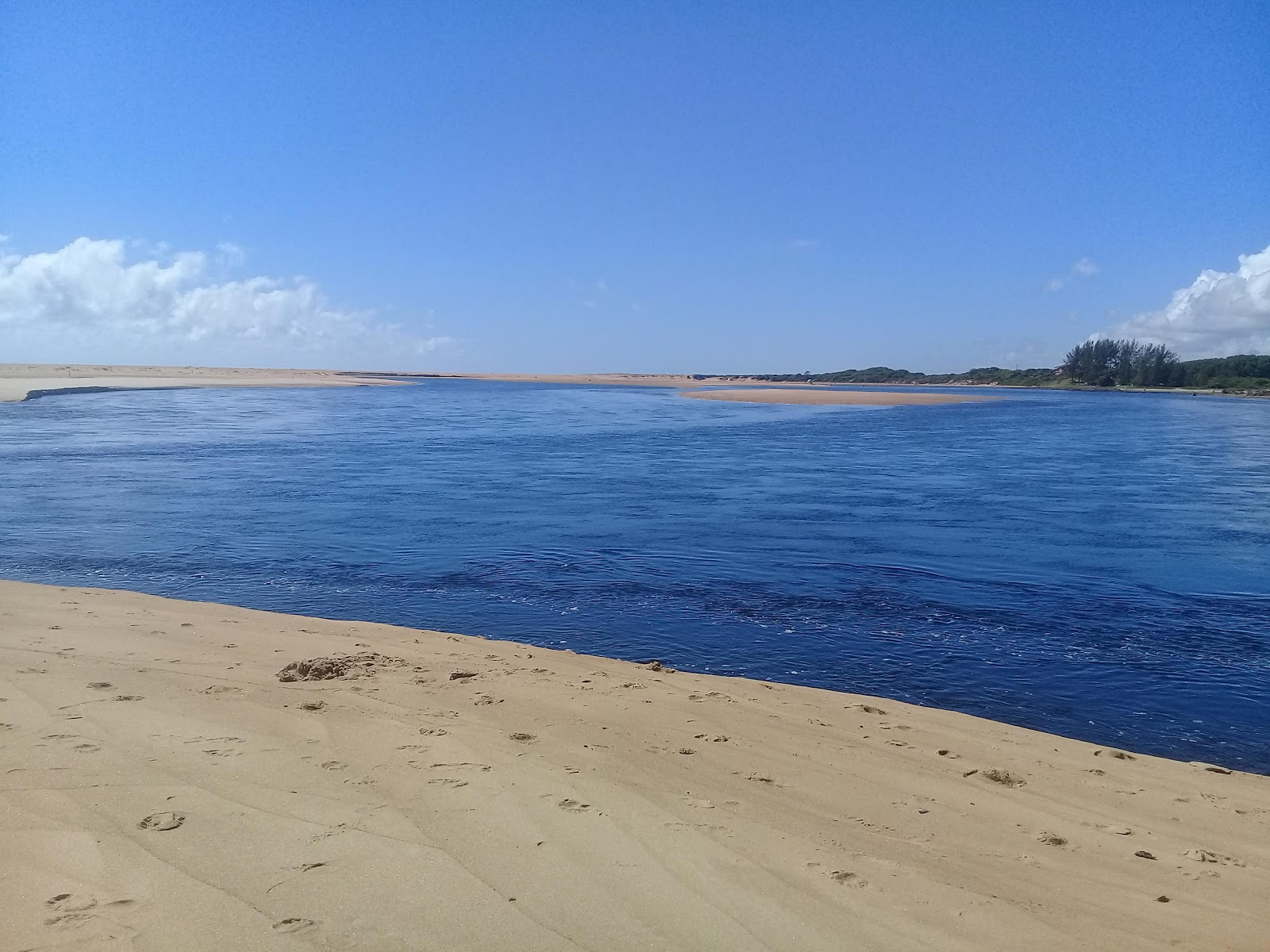Foto von Praia de Barra Nova und die siedlung