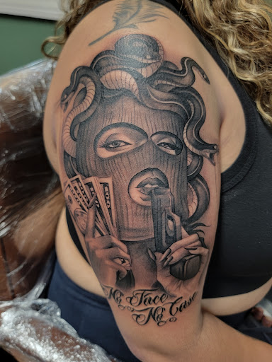 Explore no love tattoo ideas, creative tattoo ideas in Worcester, available at The Hidden Gem Private Tattoo Studio