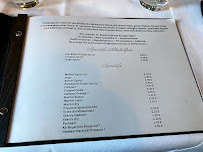 Carte du Trattoria Lindengarten München à Munich