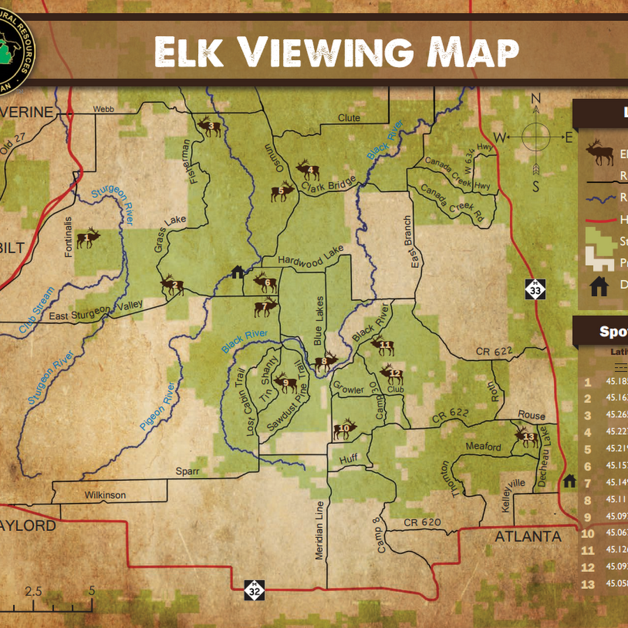 DNR Elk Viewing Area #13