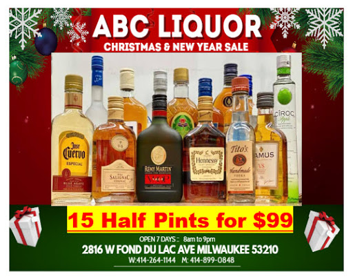 Liquor Store «ABC Beer & Liquor Depot», reviews and photos, 2816 W Fond Du Lac Ave, Milwaukee, WI 53210, USA