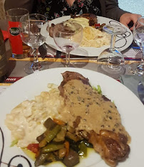 Plats et boissons du Restaurant de cuisine traditionnelle Les Agapons Restaurant à Manthes - n°6