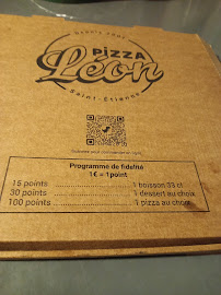 Menu / carte de Pizza Léon à Saint-Étienne