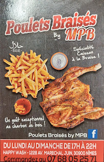 Menu / carte de O POULET BRAISE By MPB à Nîmes