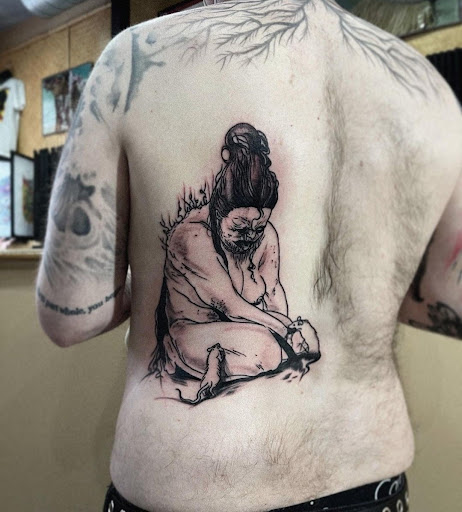 Explore dreamer tattoo ideas, creative tattoo ideas in Ambler, available at Tattoo GalaxyAmbler Piercing & Custom Tattoos