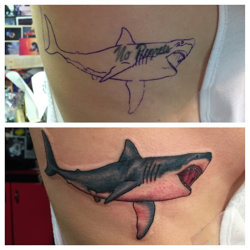 Explore dodger tattoos ideas, creative tattoo ideas in Reno, available at Aces Tattoo