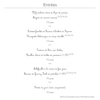 Restaurant gastronomique Le M à Nîmes - menu / carte