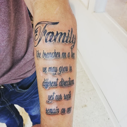 Explore under butt tattoo ideas, creative tattoo ideas in Hayward, available at Three Tentacles Tattoo Studio