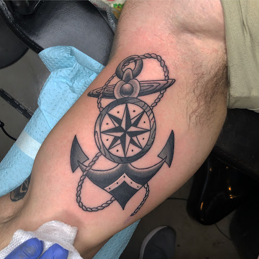 Explore love and war tattoo ideas, creative tattoo ideas in Superior, available at Northlandia tattoo parlor