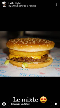 Hamburger du Livraison de repas à domicile Hello Night à Cormeilles-en-Parisis - n°1