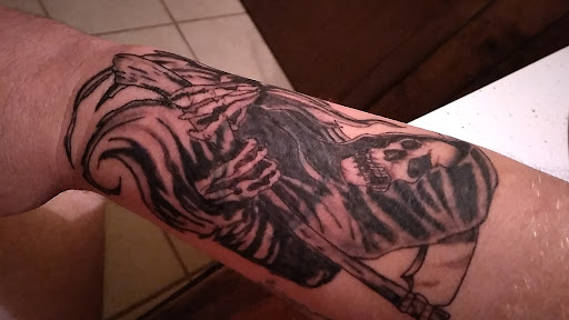 Find good leg tattoo ideas for your next unique tattoo in Cabot at Painted Elephant Studio Tattoos & Piercing Shop