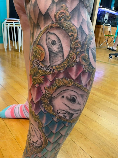 Explore machine tattoo ideas, creative tattoo ideas in Hayward, available at Three Tentacles Tattoo Studio