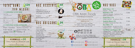Menu du Restaurant OBA Sushi & Thaï à Le Crès