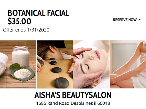 Beauty Salon «Aishas Salon», reviews and photos, 1972 S River Rd, Des Plaines, IL 60018, USA