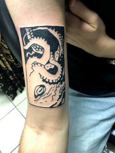 Explore skeleton hand tattoo ideas, creative tattoo ideas in Bridgeport, available at Evolution Tattoo