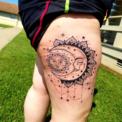 Explore tattoo ideas ocean theme, creative tattoo ideas in Conway, available at Primal Urge Tattoos