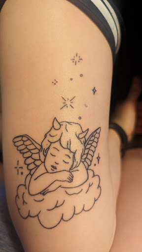 Explore grandma tattoos ideas, creative tattoo ideas in San Diego, available at Sideshow Tattoo and Piercing