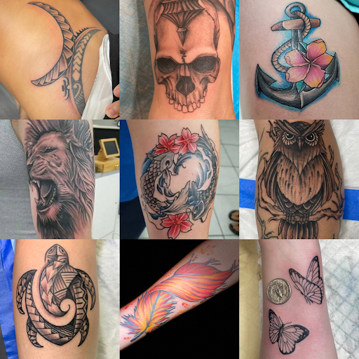 Explore jojo tattoo ideas, creative tattoo ideas in Logan, available at COLLECTIVE STUDIO HOUSE OF MANA INK