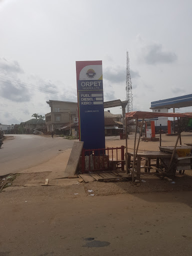 Orpet Petrol Station, Umuahia Road, Ikot Ekpene, Nigeria, Gas Station, state Abia