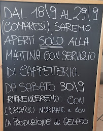 Menu du Jolie Bar e Gelateria à Campitello