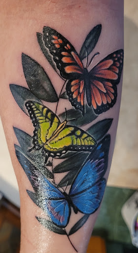 Explore honey tattoo ideas, creative tattoo ideas in Royersford, available at Kingfisher Collective Tattooing & Piercing
