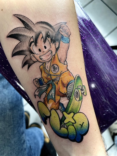 Explore triplet tattoo ideas, creative tattoo ideas in Waterbury, available at Electric Radish Tattoo LLC