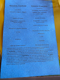 Menu / carte de Trattoria La Madia à Brione