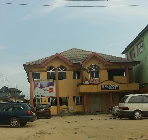 Rumuobiokani Town hall, Old Aba Rd, Rumuola, Port Harcourt, Nigeria, City or Town Hall, state Rivers