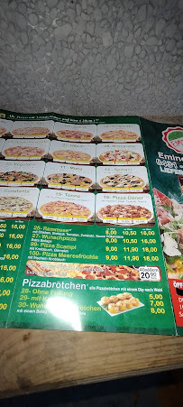 Eminos Pizza à Molfsee menu