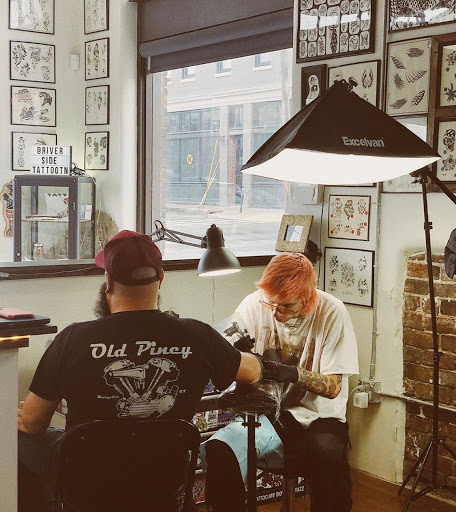 Explore matching bff tattoo ideas, creative tattoo ideas in Knoxville, available at Riverside Tattoo Co.