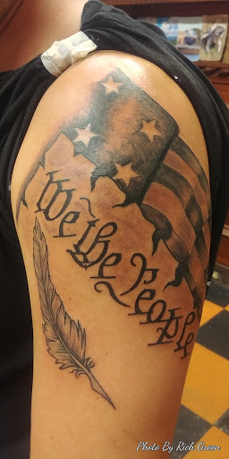 Explore mens ring tattoo ideas, creative tattoo ideas in East Brookfield, available at Port of Worcester Tattoo, E. Brookfield