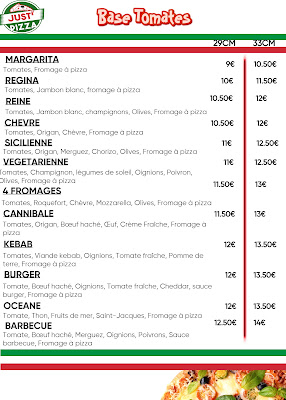Just'Pizza verrières à Verrières