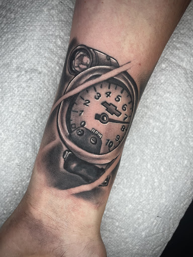 Explore scar tattoo ideas, creative tattoo ideas in Lakeview, available at Backwoods Tattoo Studio