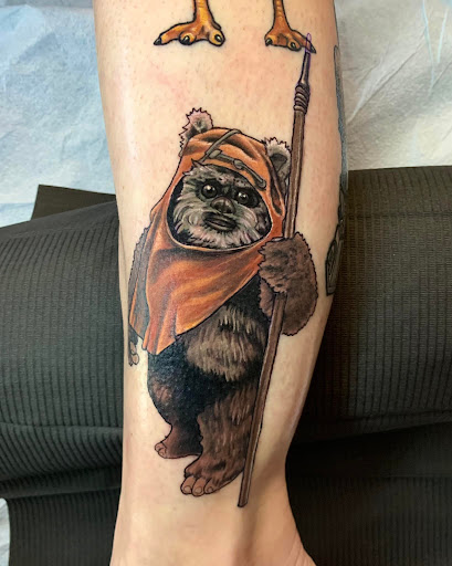 Explore calf leg tattoo ideas, creative tattoo ideas in Hopkinsville, available at Regeneration Tattoo Gallery