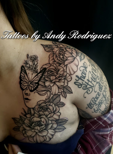 Explore tattoo cross ideas, creative tattoo ideas in San Tan Valley, available at Frontier Tattoo Company