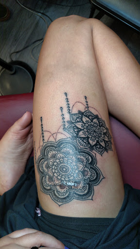 Explore bartender tattoo ideas, creative tattoo ideas in Providence, available at F.I.N.A.O. Ink Tattoo Company