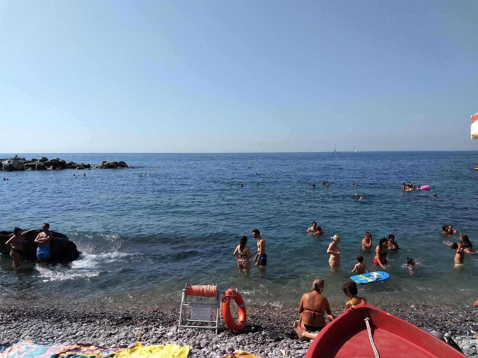 Gianelli beach'in fotoğrafı kısmen temiz temizlik seviyesi ile