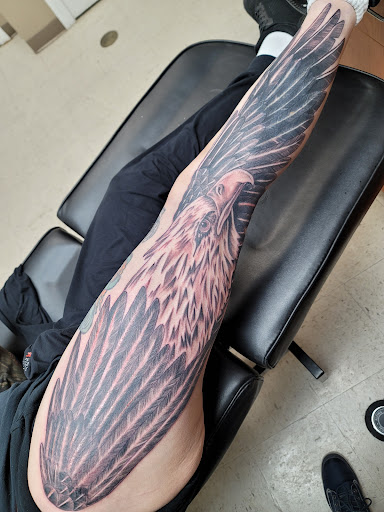 Explore eclipse tattoo ideas, creative tattoo ideas in Chattanooga, available at Custom Concepts Ink