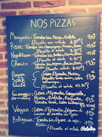 Pizzeria Del Vera à Lille (le menu)
