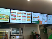 Menu du Subway à La Rochelle