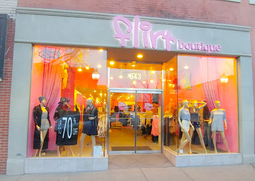 Flirt Boutique, 843 Massachusetts St, Lawrence, KS 66044, USA, 