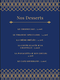 Restaurant Le Petit Gourmet à Choisy-le-Roi (le menu)