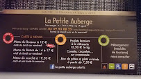 Restaurant français La Petite Auberge à Ustaritz (le menu)