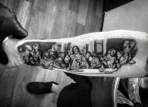 Explore tattoo cover up ideas chest, creative tattoo ideas in Marshall, available at Gentlemans Ink